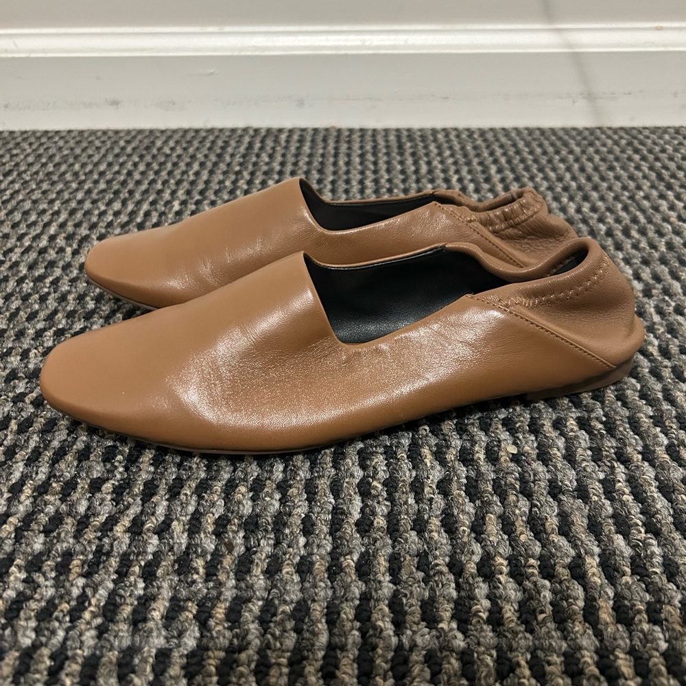 SCHUTZ Leather Flats